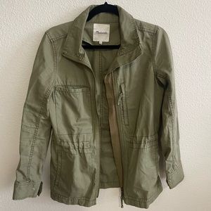 Madewell Army Green Utility Jacket